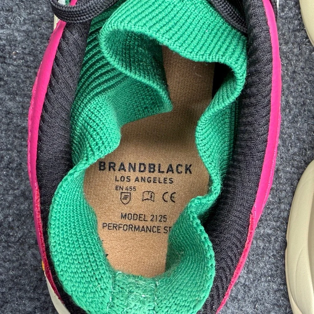 Brandblack Los Angeles 2125 Sneakers Men's 9.5 Multicolor Leather Retro Athletic